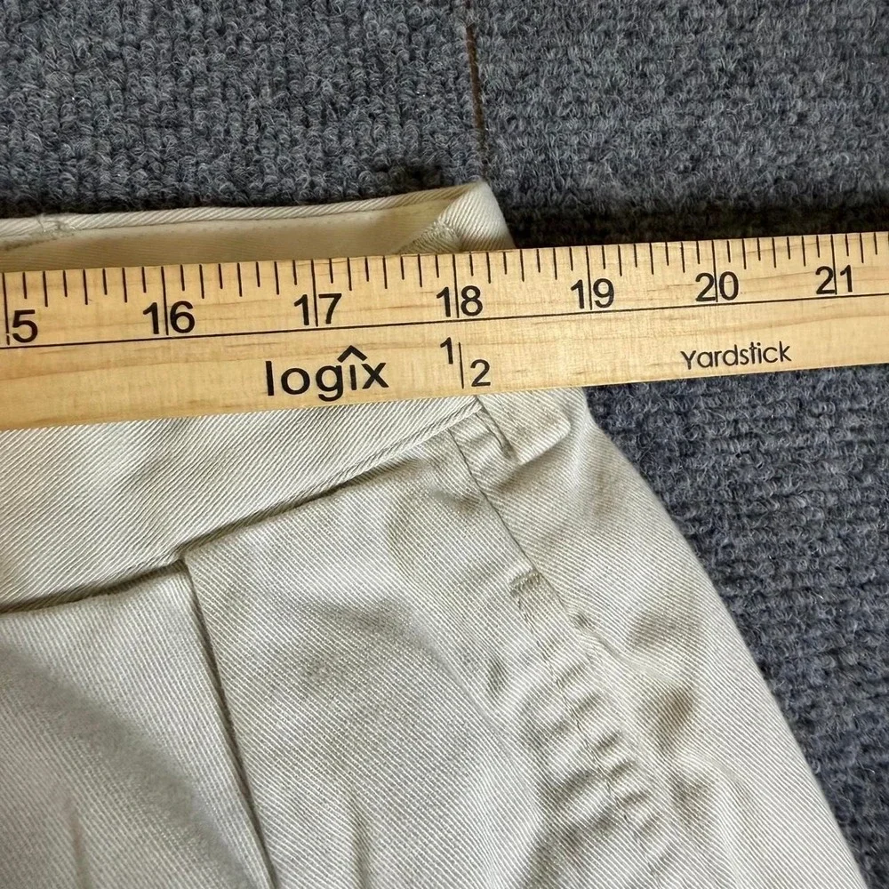 Vintage 90s Polo Ralph Lauren Andrew Pants Beige Pleated Size 38x32